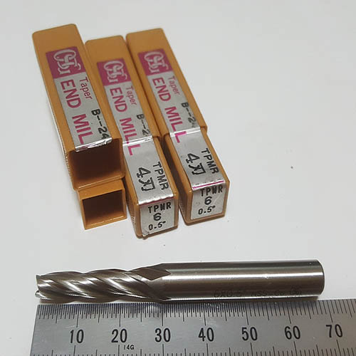 Dao phay ngón côn osg phi 6×0.5°_tpmr6x0.5°x20