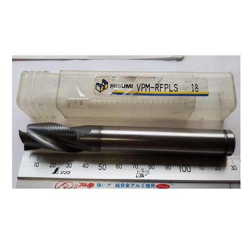 Dao phay ngón phá thô misumi phi 18 _vpm-rfpls18