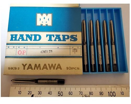 Mũi taro tay rãnh thẳng M4x0.75_yamawa