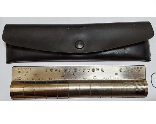 mẫu so sánh độ nhám bề mặt tiện theo tiêu chuẩn jis-nhật bản.