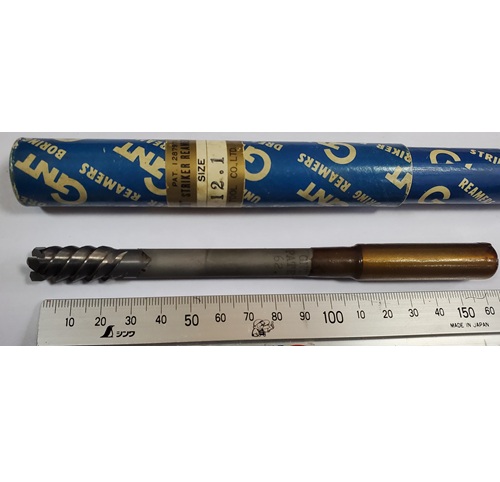 Mũi doa máy hợp kim rãnh xoắn phi 12.1_gn-tool