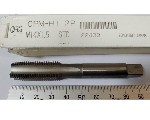 Taro tay rãnh thẳng M14x1.5_osg-cpm-ht 2p