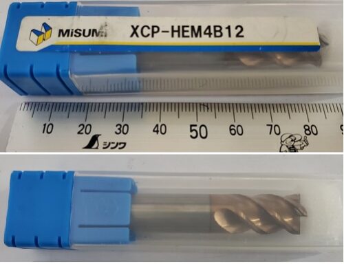 Dao phay ngón hợp kim phi 12x25_misumi-xcp-hem4b12