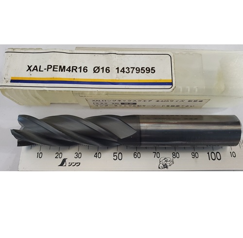 Dao phay ngón hợp kim phi 16×50 _misumi-xal-pem4r16